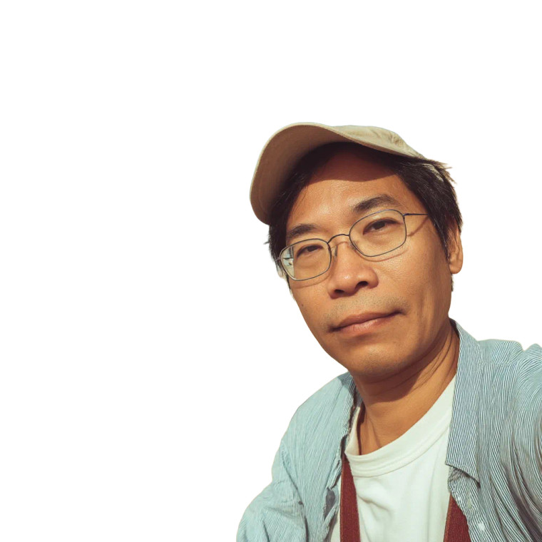 Filipino Man Selfie Vinyl Car Decal Sticker – Waterproof & UV-Resistant 8"