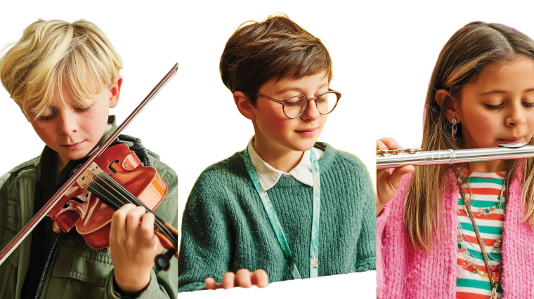 Children Learning Music Vinyl Car Decal Sticker – Waterproof & UV-Resistant 8"