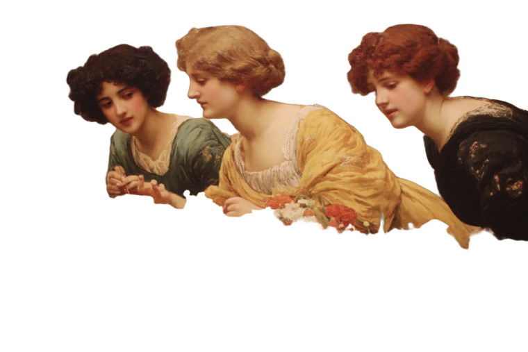 Flower Garden Women Vinyl Car Decal Sticker – Waterproof & UV-Resistant 8"