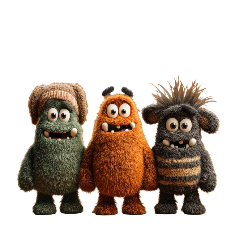 Bedtime Characters Vinyl Car Decal Sticker – Waterproof & UV-Resistant 8"