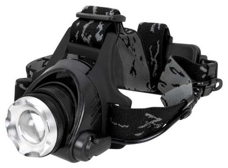 Upgrade Your Gear with PRO-FOCUS Flashlight | 500 Lumens High Beam | Adjustable Head Strap