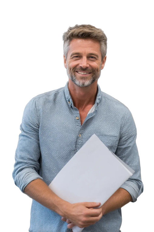 Smiling Teacher Vinyl Car Decal Sticker – Waterproof & UV-Resistant 8"