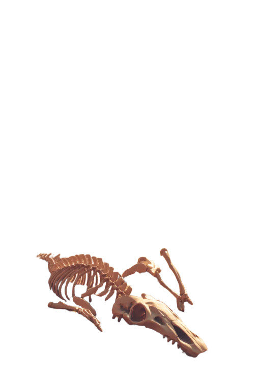 Alien Skeleton Reveal Vinyl Car Decal Sticker – Waterproof & UV-Resistant 8"