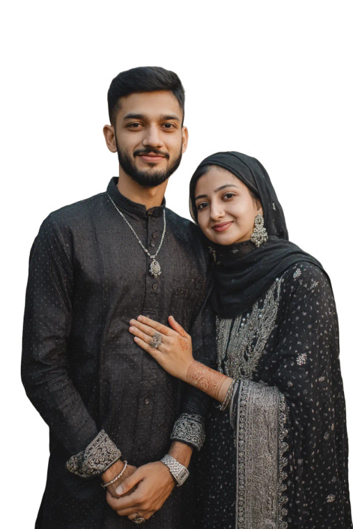 Wedding Couple Pose Vinyl Car Decal Sticker – Waterproof & UV-Resistant 8"