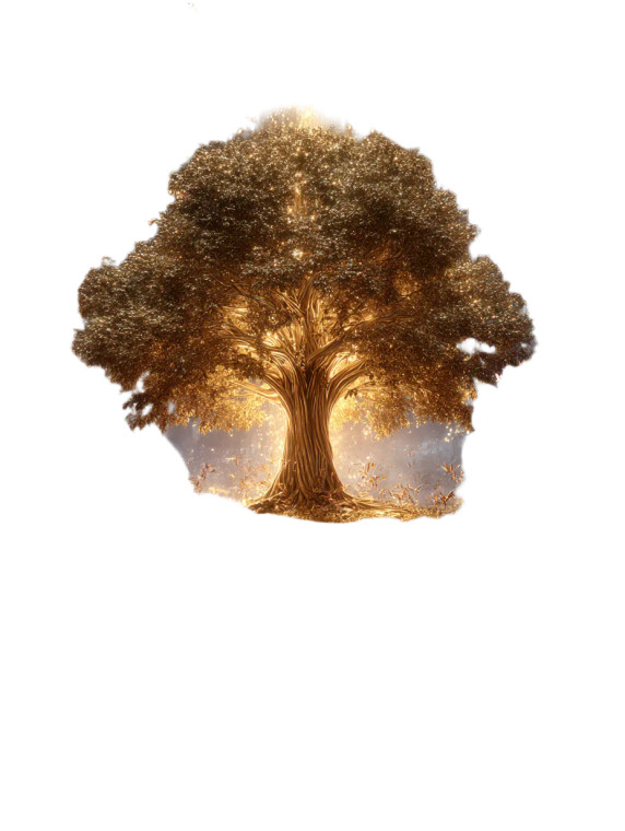 Glowing Tree Of Life V2 Vinyl Car Decal Sticker – Waterproof & UV-Resistant 8"