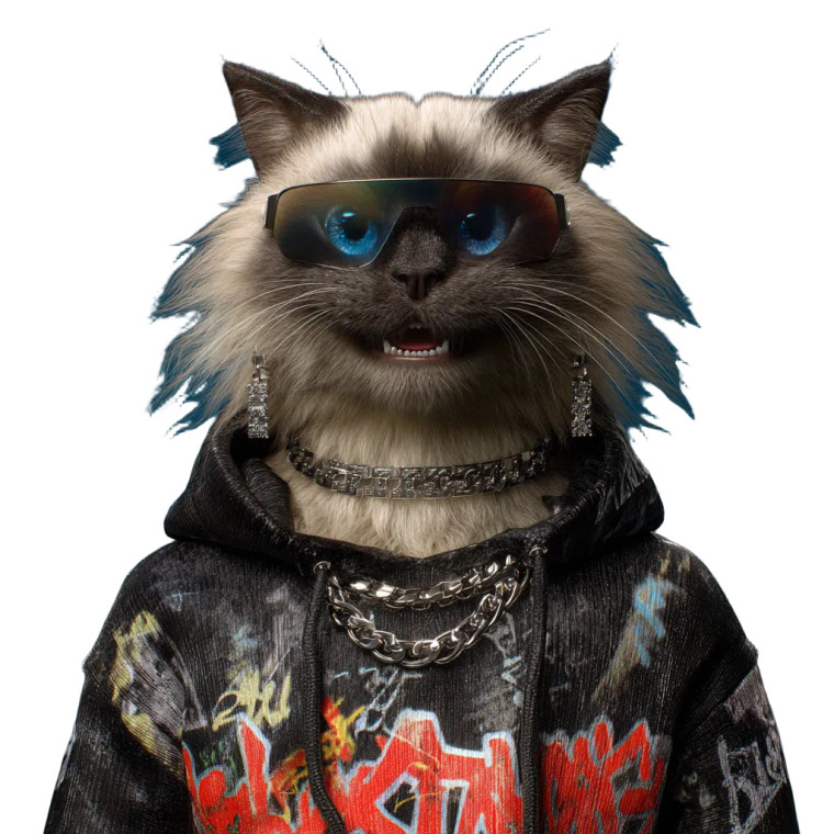 Stylish Ragdoll Cat Vinyl Car Decal Sticker – Waterproof & UV-Resistant 8"