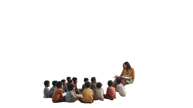 Teacher Storytelling V2 Vinyl Car Decal Sticker – Waterproof & UV-Resistant 8"