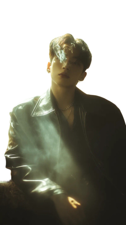 Moody Korean Model Vinyl Car Decal Sticker – Waterproof & UV-Resistant 8"