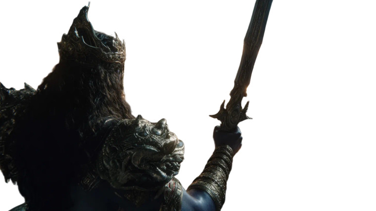 Mythological Demon King Vinyl Car Decal Sticker – Waterproof & UV-Resistant 8"