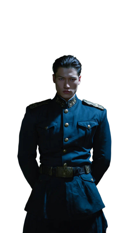 Historical Military Figure Vinyl Car Decal Sticker – Waterproof & UV-Resistant 8"