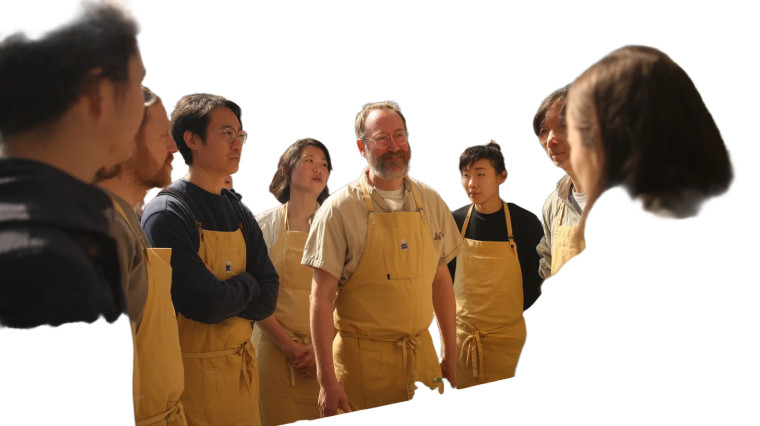 Culinary School Scene Vinyl Car Decal Sticker – Waterproof & UV-Resistant 8"