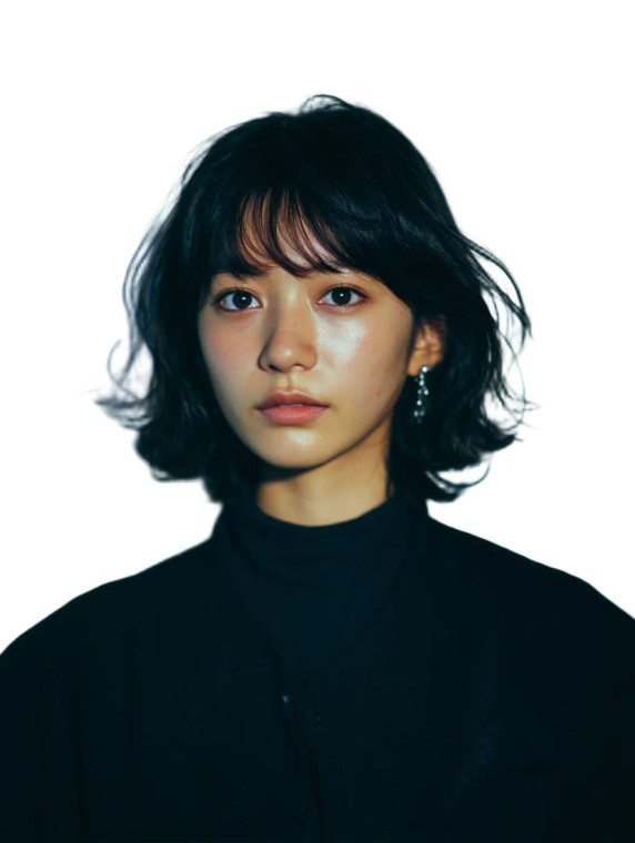 Japanese Female Portrait V3 Vinyl Car Decal Sticker – Waterproof & UV-Resistant 8"