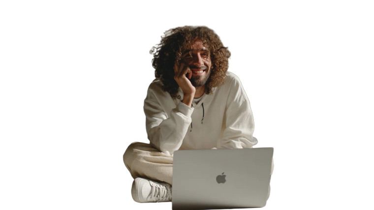 Joyful Online Shopper Vinyl Car Decal Sticker – Waterproof & UV-Resistant 8"