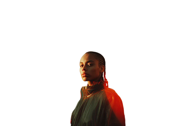 Futuristic Warrior Woman V9 Vinyl Car Decal Sticker – Waterproof & UV-Resistant 8"