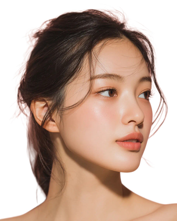 Korean Beauty Portrait V15 Vinyl Car Decal Sticker – Waterproof & UV-Resistant 8"