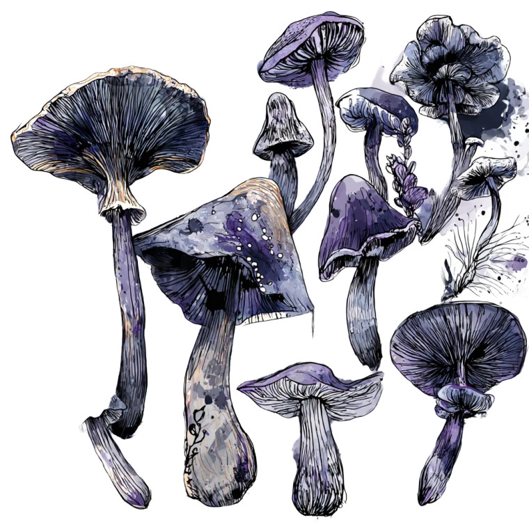 Mystical Mushroom Vinyl Car Decal Sticker – Waterproof & UV-Resistant 8" Mystical Mushroom Vinyl Car Decal Sticker – Waterproof & UV-Resistant 8"