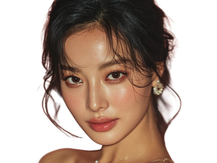 Glamorous Korean Beauty Vinyl Car Decal Sticker – Waterproof & UV-Resistant 8"