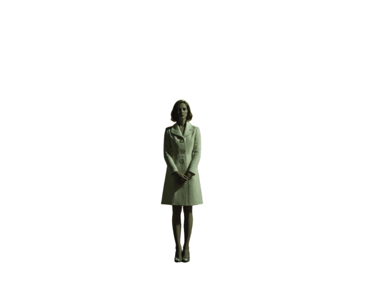 Waiting Woman V2 Vinyl Car Decal Sticker – Waterproof & UV-Resistant 8"