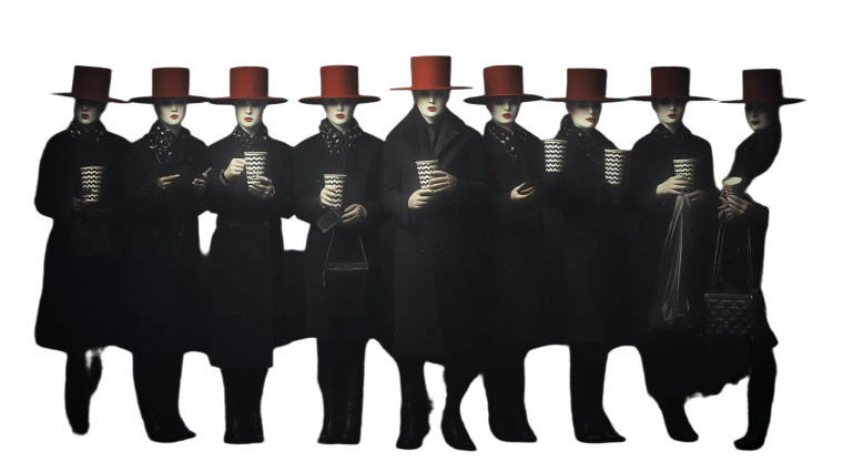 Singing Characters Vinyl Car Decal Sticker – Waterproof & UV-Resistant 8"