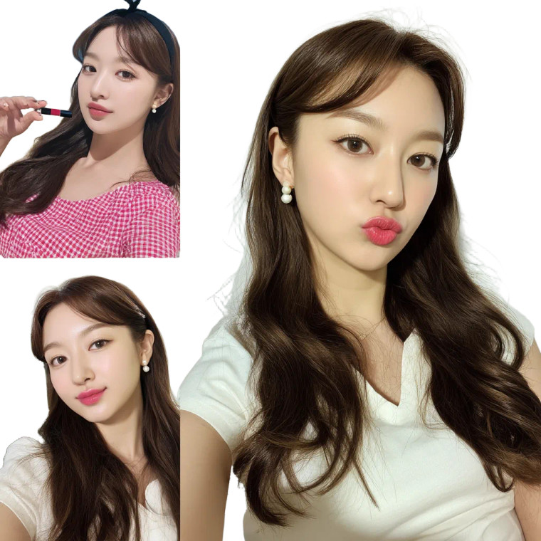 Cosmetic Model Closeup Vinyl Car Decal Sticker – Waterproof & UV-Resistant 8"