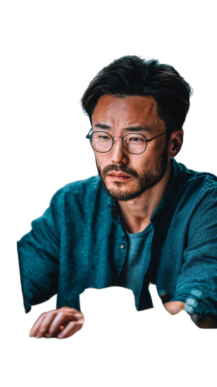 Office Worker Typing V2 Vinyl Car Decal Sticker – Waterproof & UV-Resistant 8"