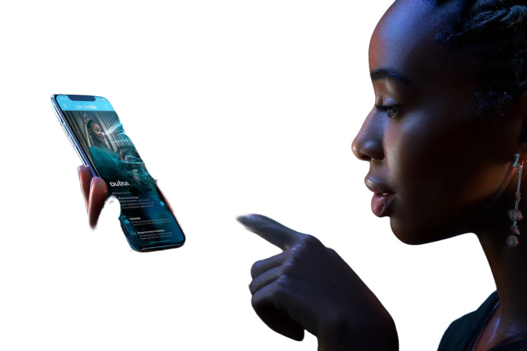 Futuristic Ai Agent V2 Vinyl Car Decal Sticker – Waterproof & UV-Resistant 8"