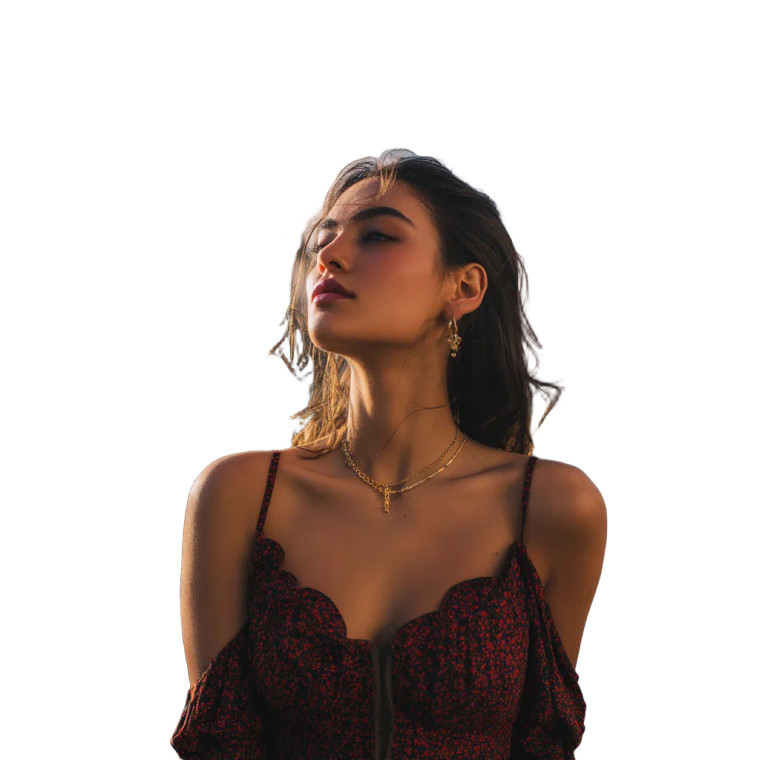 Portuguese Woman Paris Vinyl Car Decal Sticker – Waterproof & UV-Resistant 8"