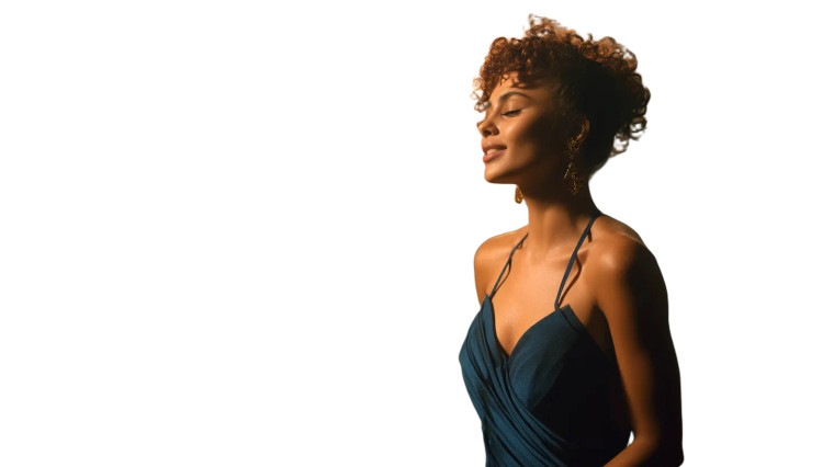 Jazz Singer Elegance Vinyl Car Decal Sticker – Waterproof & UV-Resistant 8"