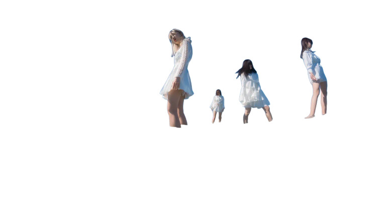 Fashionable Beach Play Vinyl Car Decal Sticker – Waterproof & UV-Resistant 8"