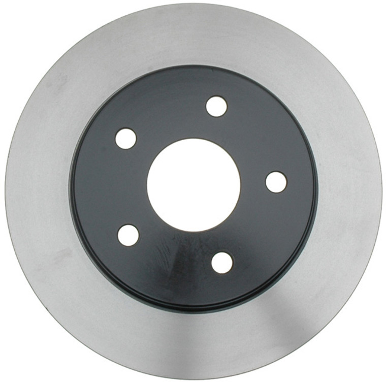 Top Performance Brake Rotor | Black Fusion Coated | Mill Balanced | Optimal Cooling | SAE Standard | Installation Ready