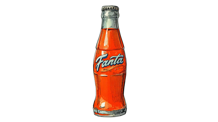 Vintage Soda Bottle Vinyl Car Decal Sticker – Waterproof & UV-Resistant 8"