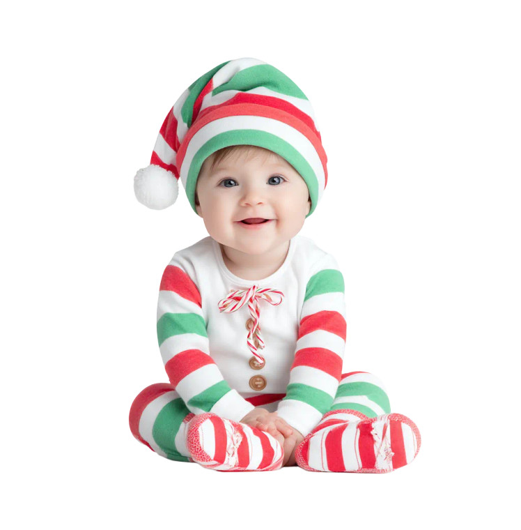 Baby Elf Costume Vinyl Car Decal Sticker – Waterproof & UV-Resistant 8"
