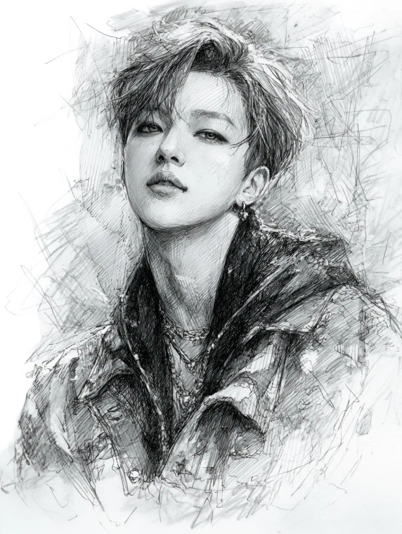 Kpop Idol Vinyl Car Decal Sticker – Waterproof & UV-Resistant 8"