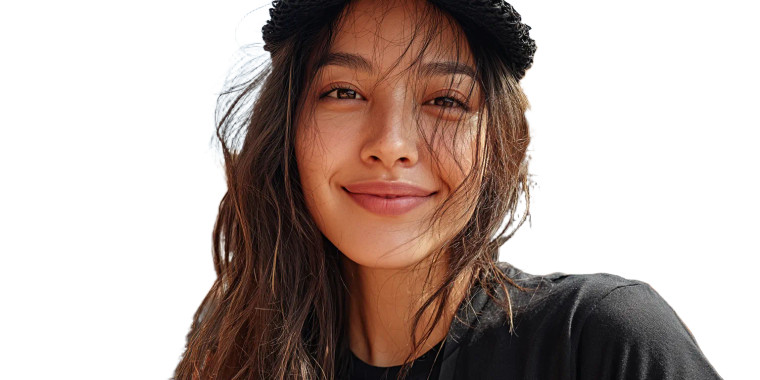 Stylish Asian Model V3 Vinyl Car Decal Sticker – Waterproof & UV-Resistant 8"