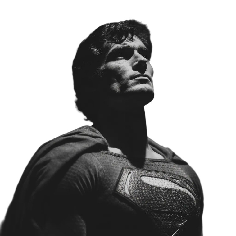 Headless Superman V2 Vinyl Car Decal Sticker – Waterproof & UV-Resistant 8"