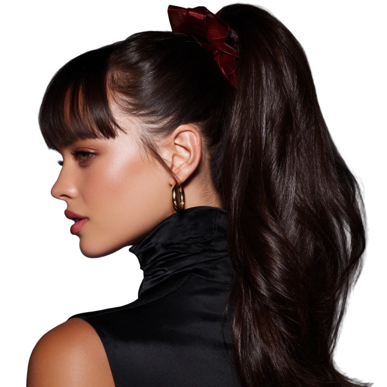 Luxury Hair Ponytail Vinyl Car Decal Sticker – Waterproof & UV-Resistant 8"