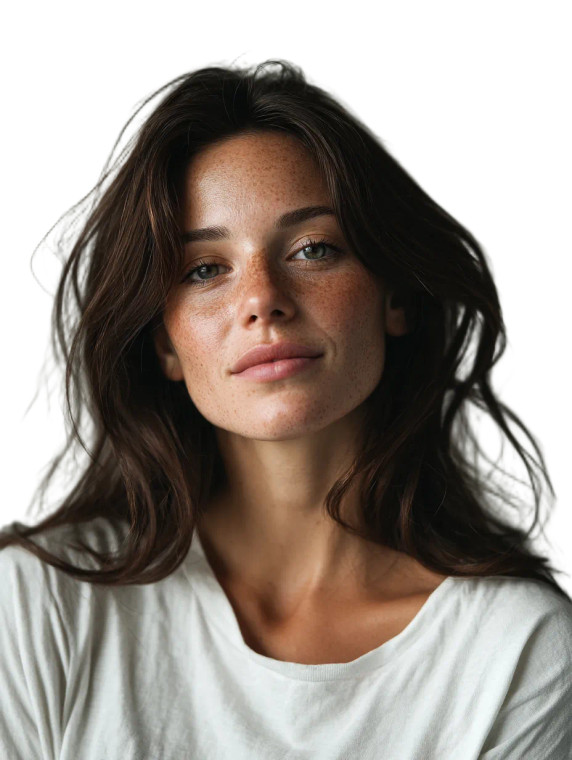 Portrait Of Woman V38 Vinyl Car Decal Sticker – Waterproof & UV-Resistant 8"