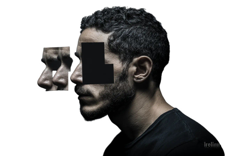 Surreal Head Silhouette Vinyl Car Decal Sticker – Waterproof & UV-Resistant 8"