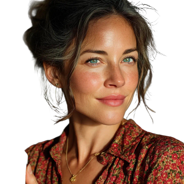 Irish Woman Holding Capsule Vinyl Car Decal Sticker – Waterproof & UV-Resistant 8"