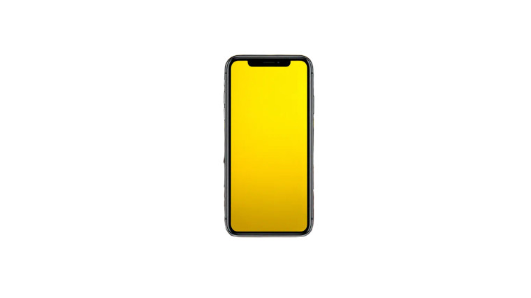 Hand Holding Iphone V11 Vinyl Car Decal Sticker – Waterproof & UV-Resistant 8"