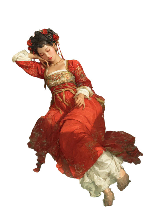 Serene Chinese Scene Vinyl Car Decal Sticker – Waterproof & UV-Resistant 8"