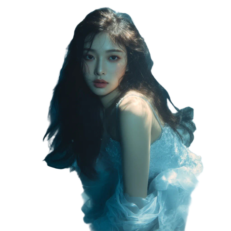 Underwater Korean Idol Vinyl Car Decal Sticker – Waterproof & UV-Resistant 8"