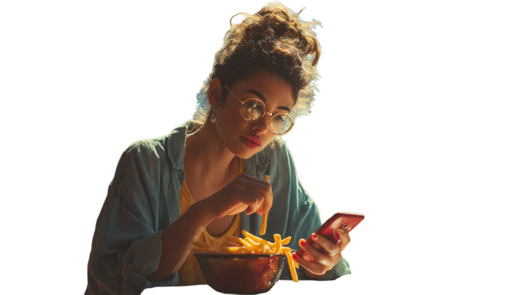 Diner Moment Vinyl Car Decal Sticker – Waterproof & UV-Resistant 8"