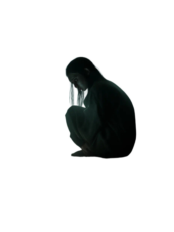 Creepy Figure V2 Vinyl Car Decal Sticker – Waterproof & UV-Resistant 8"