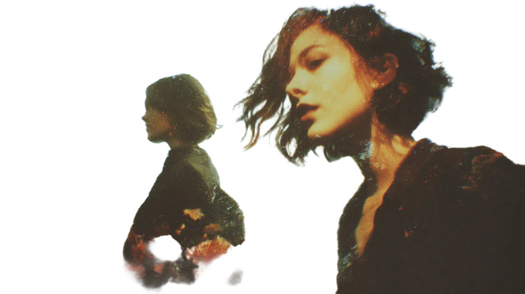 Women In Flowers Vinyl Car Decal Sticker – Waterproof & UV-Resistant 8"