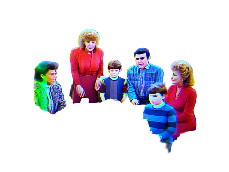 Alien Family Sitcom Vinyl Car Decal Sticker – Waterproof & UV-Resistant 8"