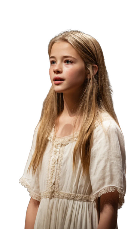 Singing Blonde Girl V3 Vinyl Car Decal Sticker – Waterproof & UV-Resistant 8"