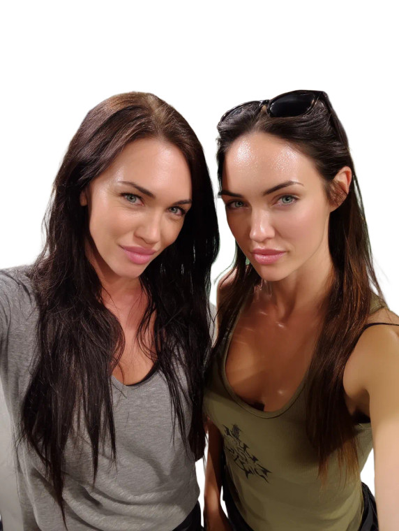 Megan Fox Stunt Double Vinyl Car Decal Sticker – Waterproof & UV-Resistant 8"