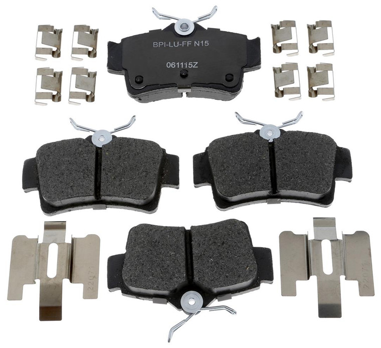 Premium Ceramic Brake Pads for Ford Mustang 94-04 | Noise-Reducing R-Line Design