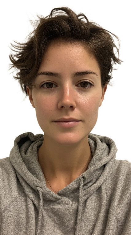 Young Athletic Woman Vinyl Car Decal Sticker – Waterproof & UV-Resistant 8"